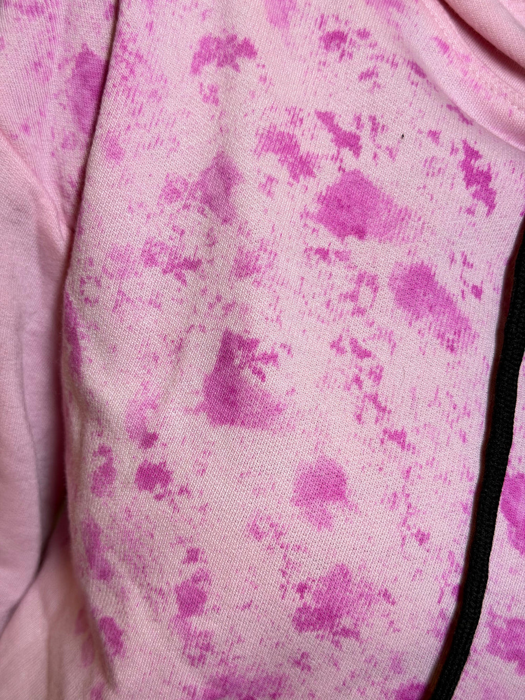 Women’s Inwestyle Light Pink Painted Hoodie (Regular Fit)